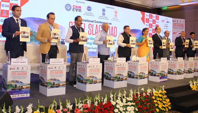 "Niti Aayog's Dr. V.K. Saraswat Introduces Rules for Using Steel Slag in Road Building"
