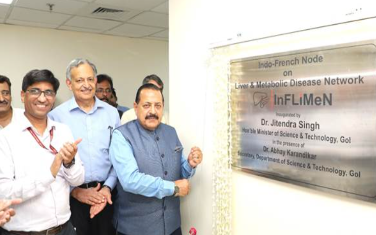 "Dr. Jitendra Singh Launches Indo-French Network to Combat Metabolic Liver Diseases.