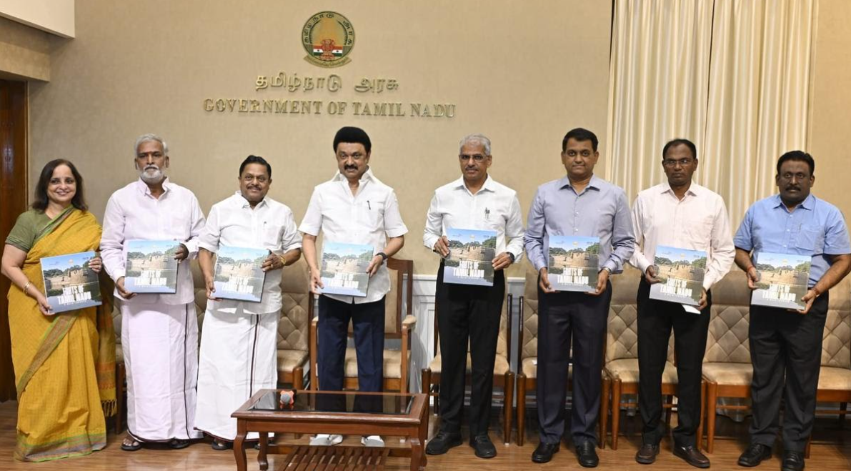Tamil Nadu chief minister M.K. Stalin releases coffee table books on folk deities.

