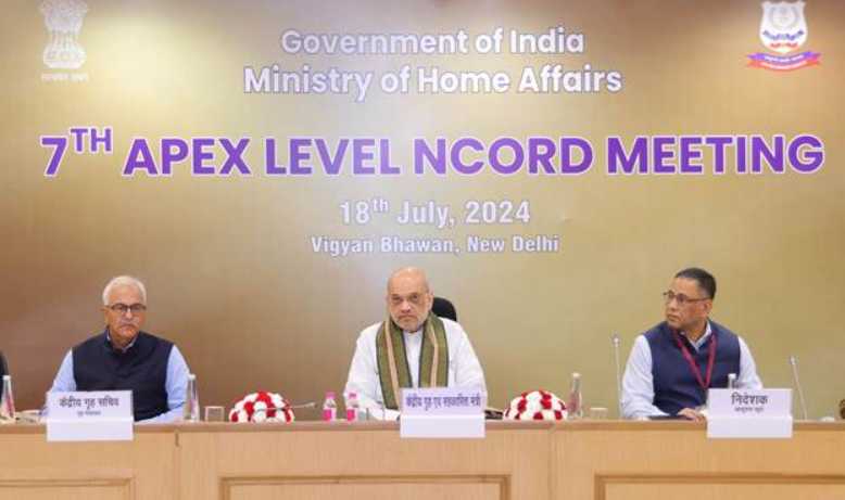 Amit Shah Launches 'MANAS' Helpline at 7th NCORD Meeting.
