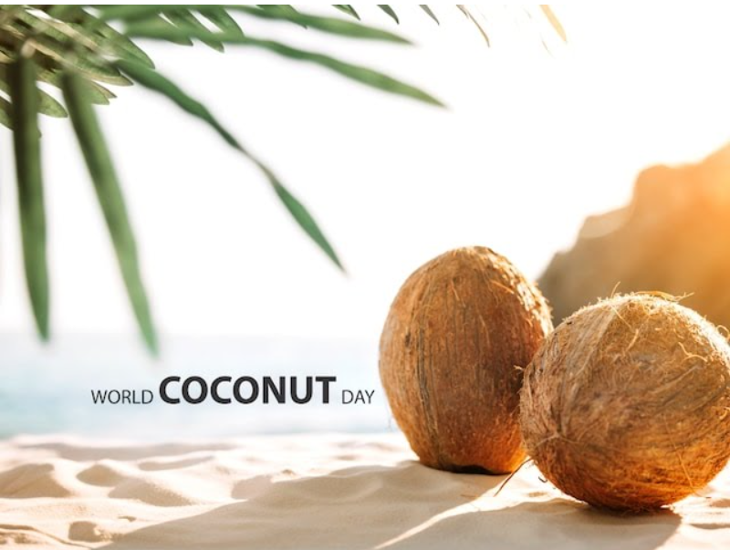 World Coconut Day Celebrated on September 2, 2024.
