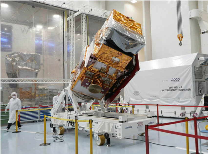 Arianespace Launches Sentinel-2C Satellite on Final Vega Rocket for Environmental Monitoring.
