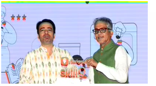 Ministry of Skill Development and Entrepreneurship (MSDE) Signs MoU with Swiggy for Logistics and Upskilling Partnership.