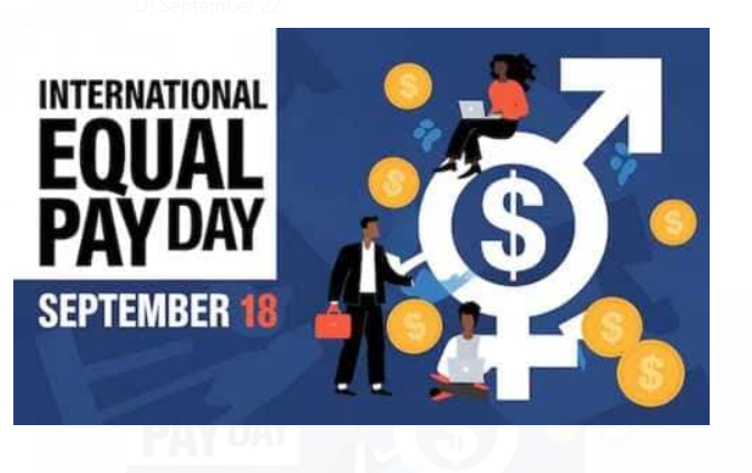 International equal pay day is celebrated on 18 September 2024.
