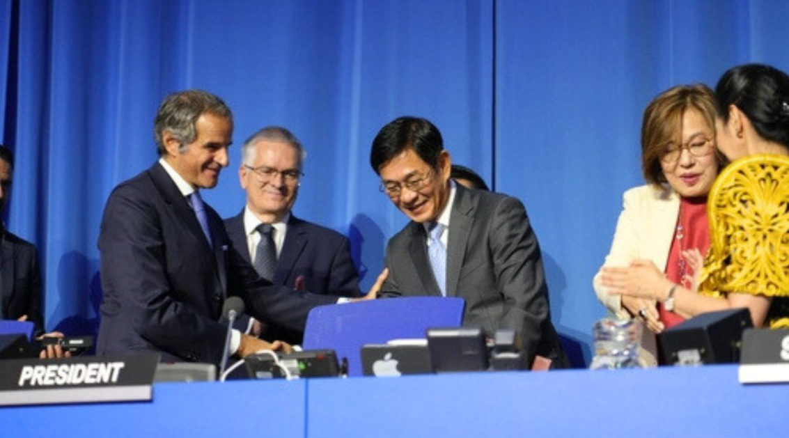 Korean Ambassador Sang Wook Ham Elected President of the 68th General Conference of the International Atomic Energy Agency (IAEA).