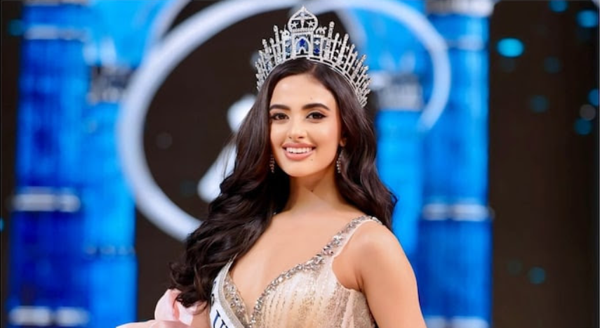 Rhea Singha from Gujarat Crowned Miss Universe India 2024.
