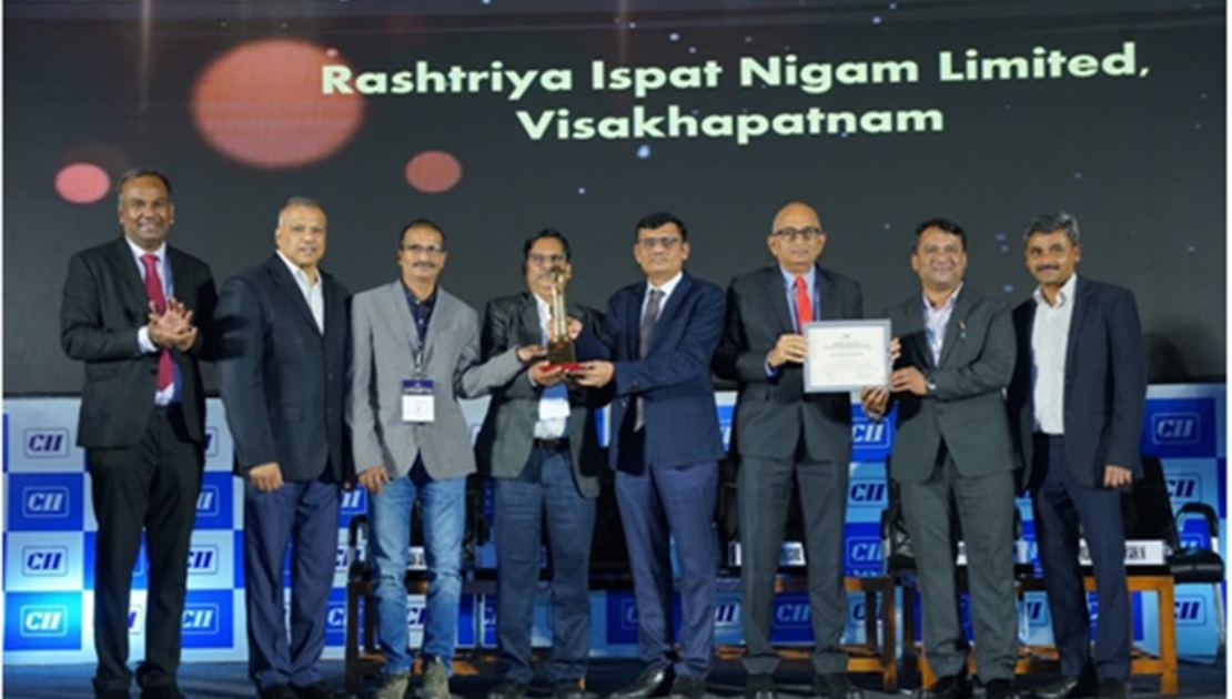 Rashtriya Ispat Nigam Limited (RINL) Wins CII-Green Business Centre National Energy Leader Award for the Sixth Consecutive Year.