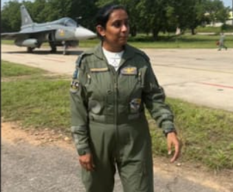 Squadron Leader Mohana Singh Becomes First Woman Fighter Pilot in Light Combat Aircraft (LCA) Tejas Fighter Fleet.
