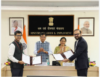 MoLE and Amazon have signed a MoU to improve employment accessibility in India.
