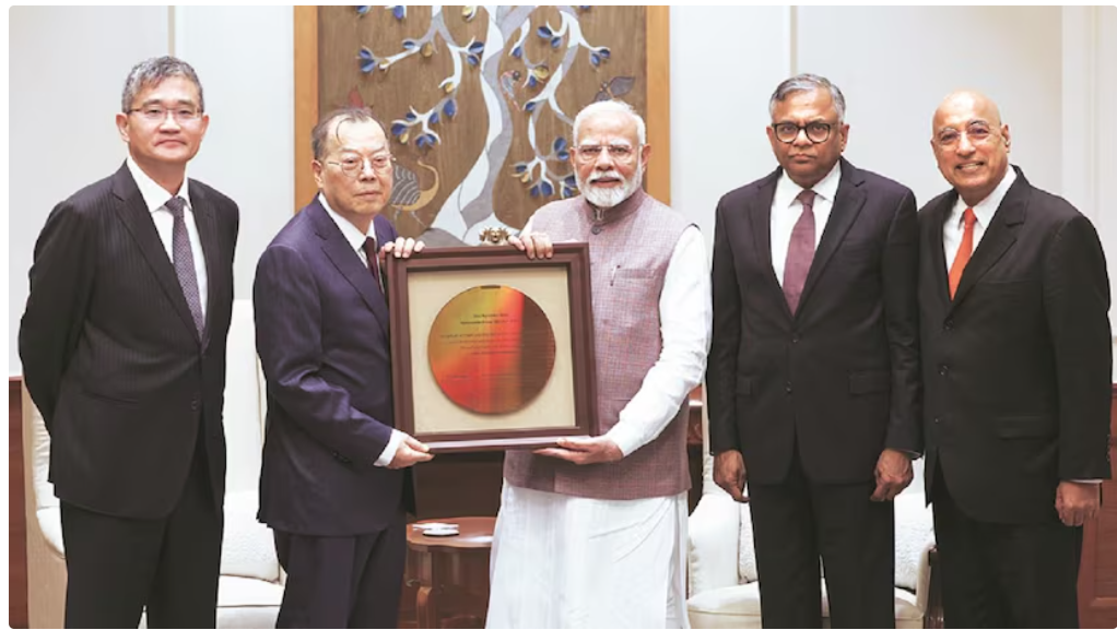 Tata Electronics and Taiwan's PSMC have finalized an agreement for technology transfer to establish India's first semiconductor fabrication plant.
