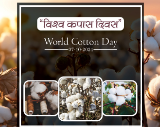 World Cotton Day was observed on October 7, 2024.
