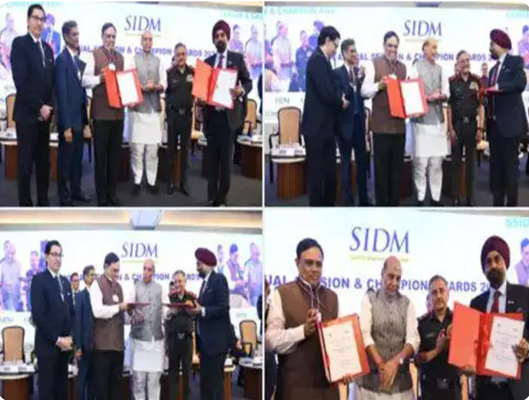 AICTE and SIDM signed an MoU to enhance academia-industry collaboration in Defence and Aerospace.