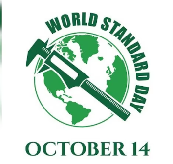 World Standards Day is celebrated annually on October 14.