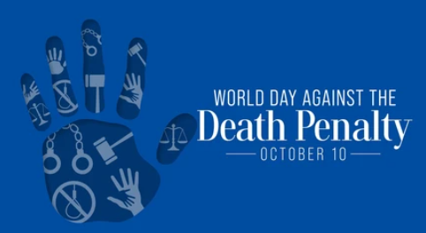 World Day Against the Death Penalty is observed on October 10, 2024.