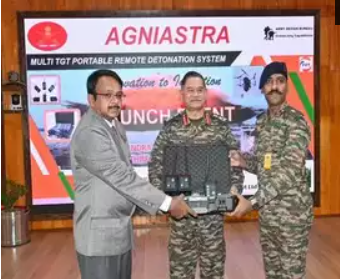 Indian Army Launches Multi-Target Detonation Device "Agniastra" in Gangtok.