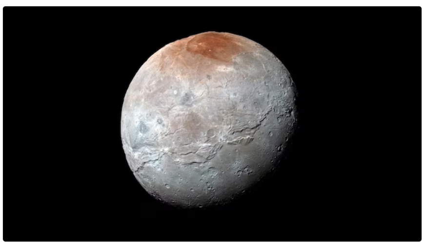 James Webb Telescope Discovers Carbon Dioxide and Hydrogen Peroxide on Pluto's Moon Charon.