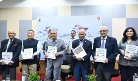M.K. Ranjitsinh Launches New Book Titled 'Mountain Mammals of the World'.