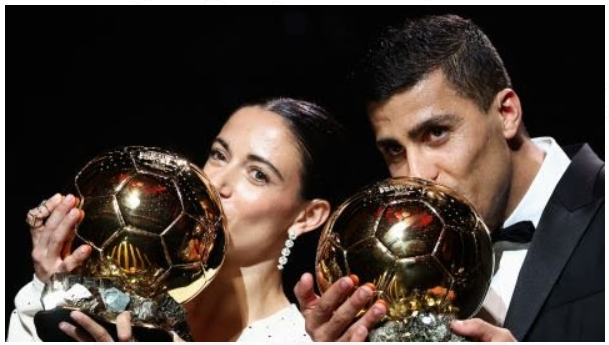 Spain shines at the 68th Ballon d'Or as Rodri and Aitana Bonmatí secure the prestigious men's and women's awards.