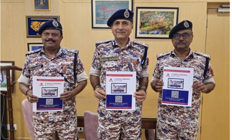 Railway Protection Force Unveils 'Digital Memorial of Valour' Website to Commemorate Brave Martyrs.
