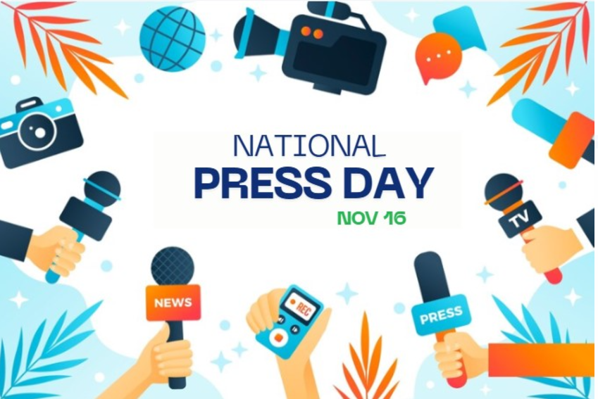 National Press Day is celebrated on 16 November 2024.
