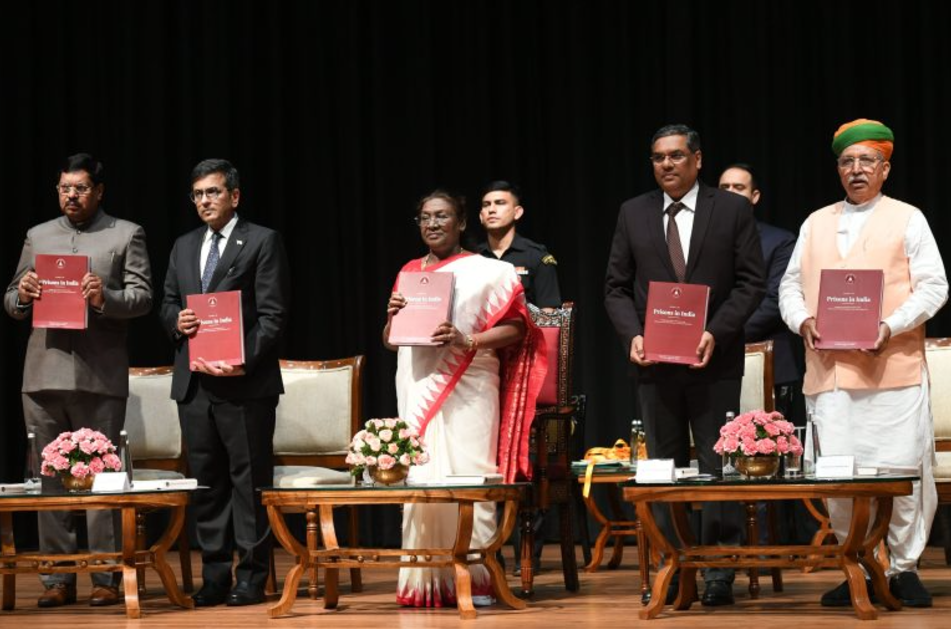 President of India Unveils Three Key Publications of the Supreme Court of india.
