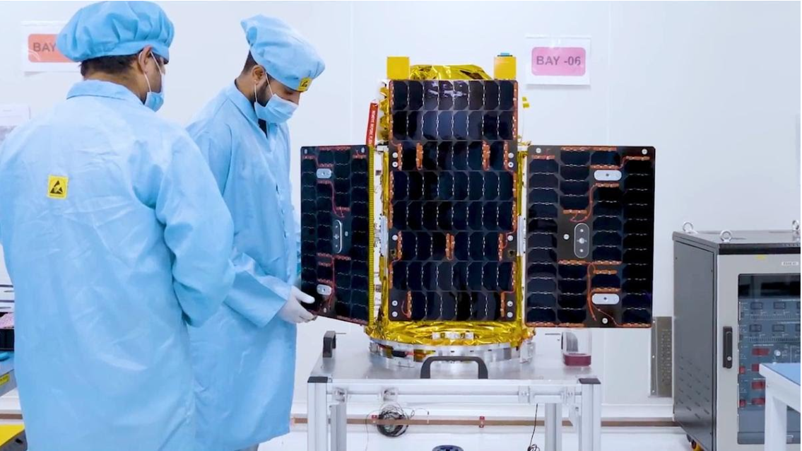 Pixxel launches 'Fireflies' hyperspectral satellite constellation.
