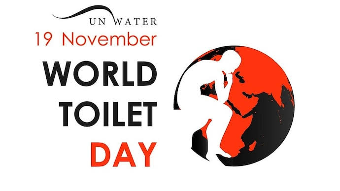 World Toilet Day is celebrated on 19 November 2024.
