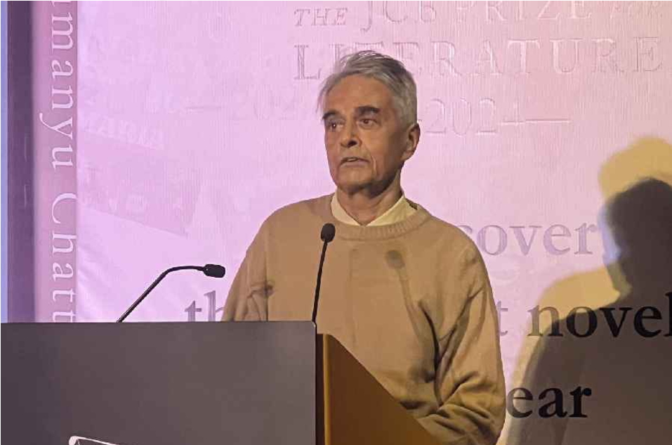 Upamanyu Chatterjee's "Lorenzo Searches for the Meaning of Life" Wins the 2024 JCB Prize for Literature.