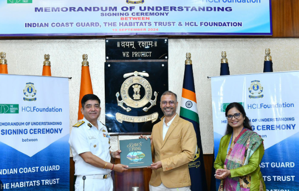 The Indian Coast Guard (ICG) and AIIMS Delhi have signed a MoU to improve medical training for ICG officers.