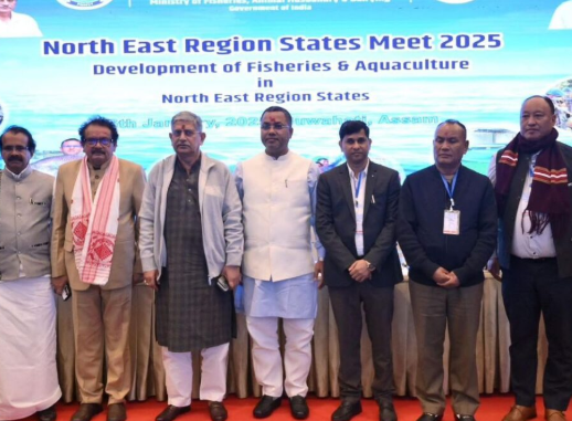 Union Minister Rajiv Ranjan Singh presided over the "Northeast Region States Meet 2025," which took place in Guwahati, Assam.