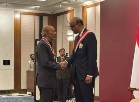 Singapore Awards Honorary Citizen Title to Tarun Das for Strengthening India-Singapore Ties.