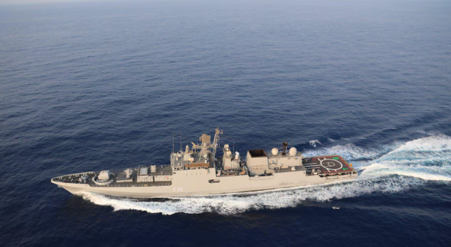 L&T Unveils Second Multi-Purpose Vessel 'INS Utkarsh' for the Indian Navy.
