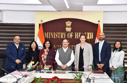 India and UK Extend 5-Year Partnership to Bolster Health Sectors.
