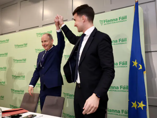 Michael Martin has been elected as the Prime Minister of Ireland.