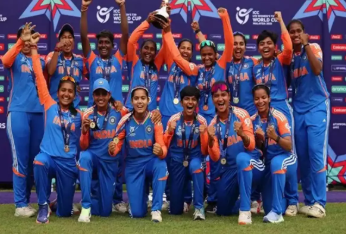 India Clinches ICC U19 Women's T20 World Cup 2025, Defeating South Africa for the Second Consecutive Time.
