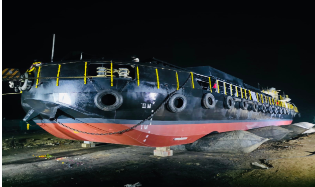 Indian Navy Commissions 8th Missile Cum Ammunition Barge, LSAM 11 (Yard 79).