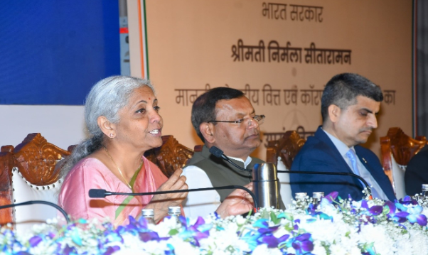 Union Minister Nirmala Sitharaman launched the Mutual Credit Guarantee Scheme for MSMEs in Mumbai.