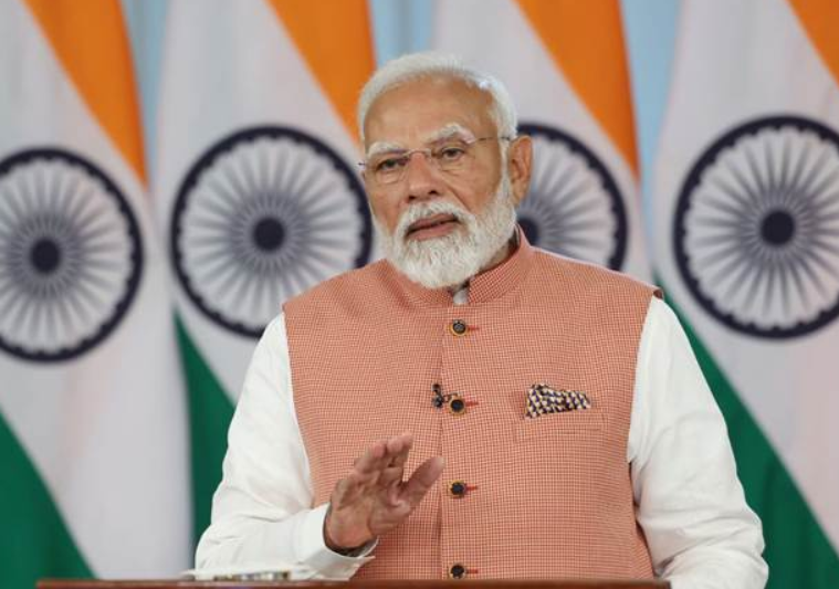 PM Narendra Modi Virtually Inaugurates 3rd India Energy Week 2025 at Yashobhoomi, New Delhi.