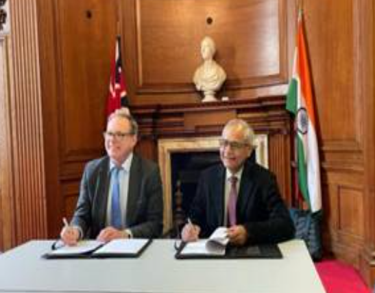 India Strengthens Collaboration with the UK in Telecom, AI, and Emerging Technologies.