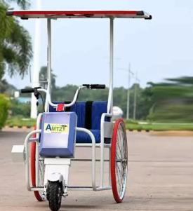 AMTZ won an award in the BRICS Industrial Innovation Contest 2024 for its solar-powered tricycle.