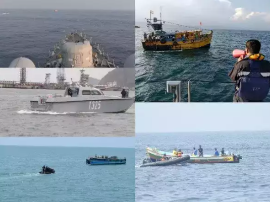 ICG Conducts Security Exercise 'Sagar Kavach' in West Bengal (WB).