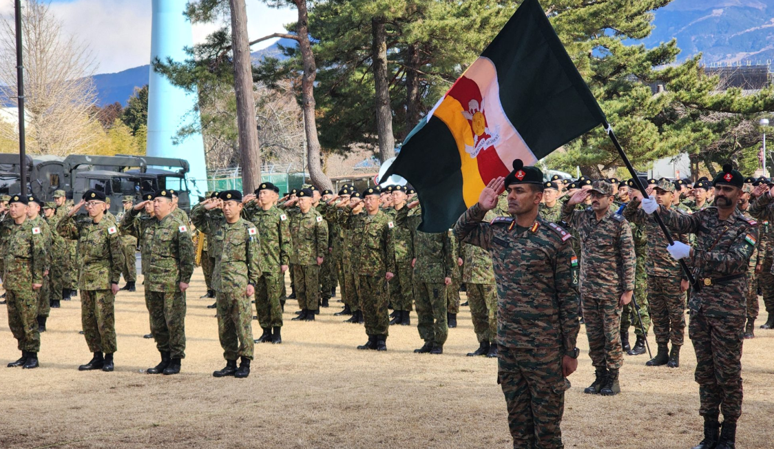 6th Edition of India-Japan Joint Military Exercise 'Dharma Guardian' Kicks Off in Japan.