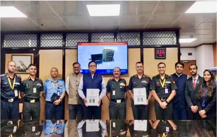 Indian Army Signs MoU with L&T for ACADA Systems.
