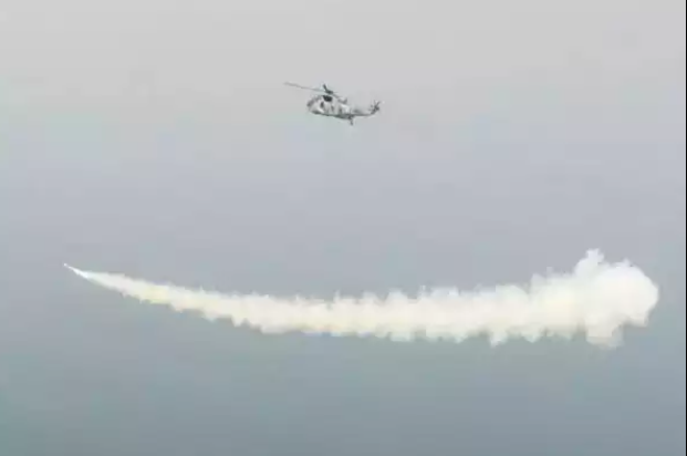 DRDO and Indian Navy Successfully Conduct Flight Trials of First-of-its-Kind 'NASM-SR' in Odisha.