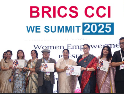 Dr. Uma Sharma Recognized at the 5th BRICS CCI WE Annual Women's Summit & Awards Ceremony.