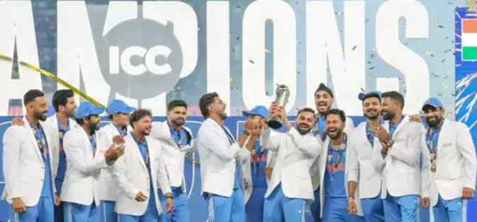 India Clinches 3rd ICC Champions Trophy Title with 4-Wicket Victory Over New Zealand in 2025 Final.
