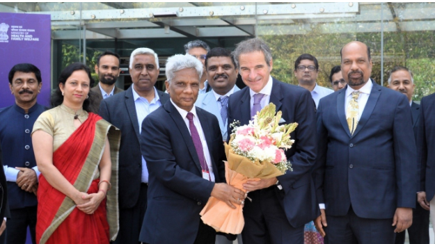 International Atomic Energy Agency (IAEA) Director General Rafael Mariano Inaugurates S N Bose Building at GCNEP.