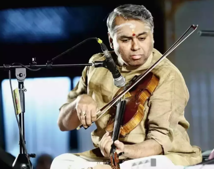 Violinist R K Shriramkumar Honored with 2025 Sangita Kalanidhi Award by The Music Academy.