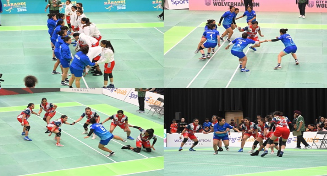 India Secures Double Victory at Kabaddi World Cup 2025 in the UK.
