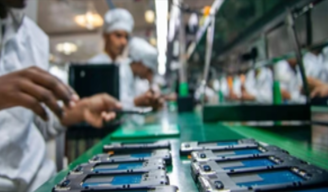 Make in India Drives Electronics Manufacturing Boom, Aiming $300 Billion by 2026.
